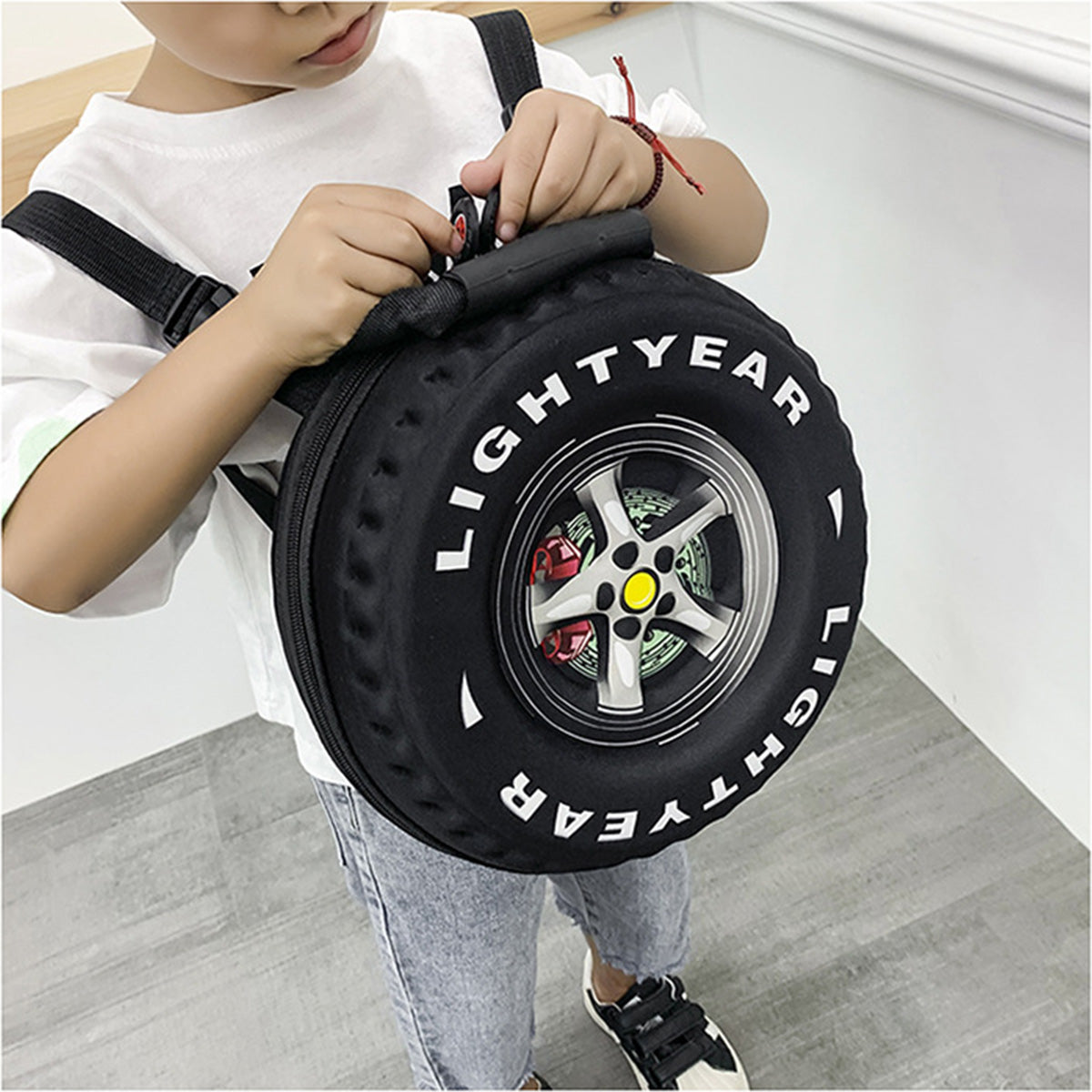 Korean Children's Schoolbag EVA Tire Style Backpack