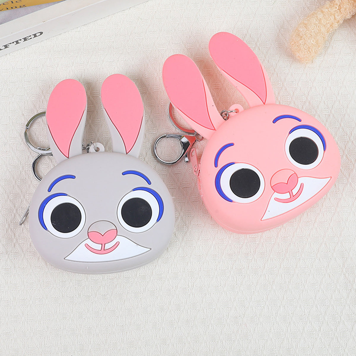 Cute Cartoon Silicone Coin Pocket Coin Purse