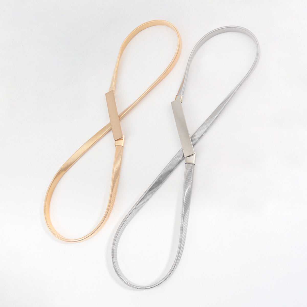 Spring Chain Fashion Korean Style Metal Elastic Waist Chain