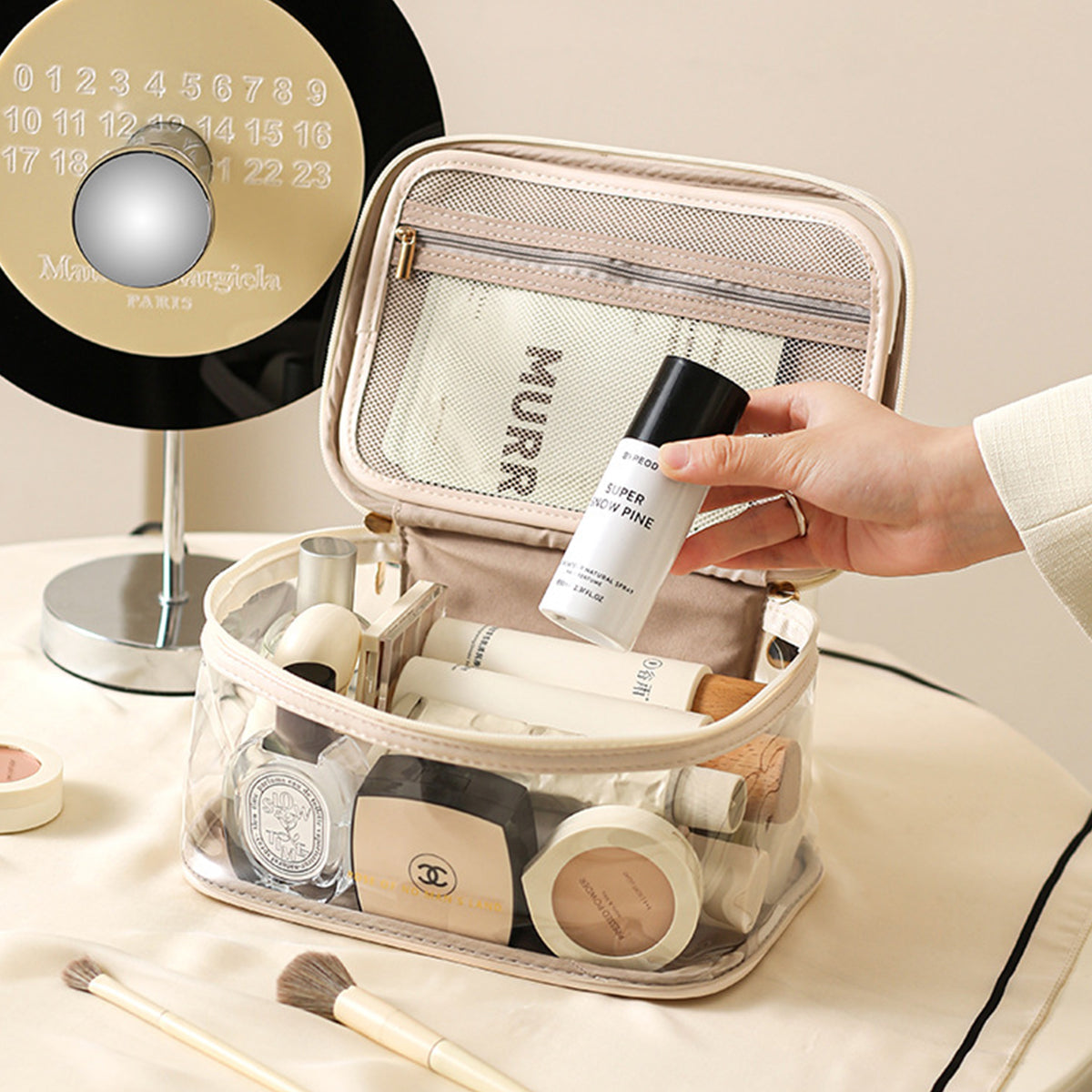 Transparent Waterproof Toiletry bag