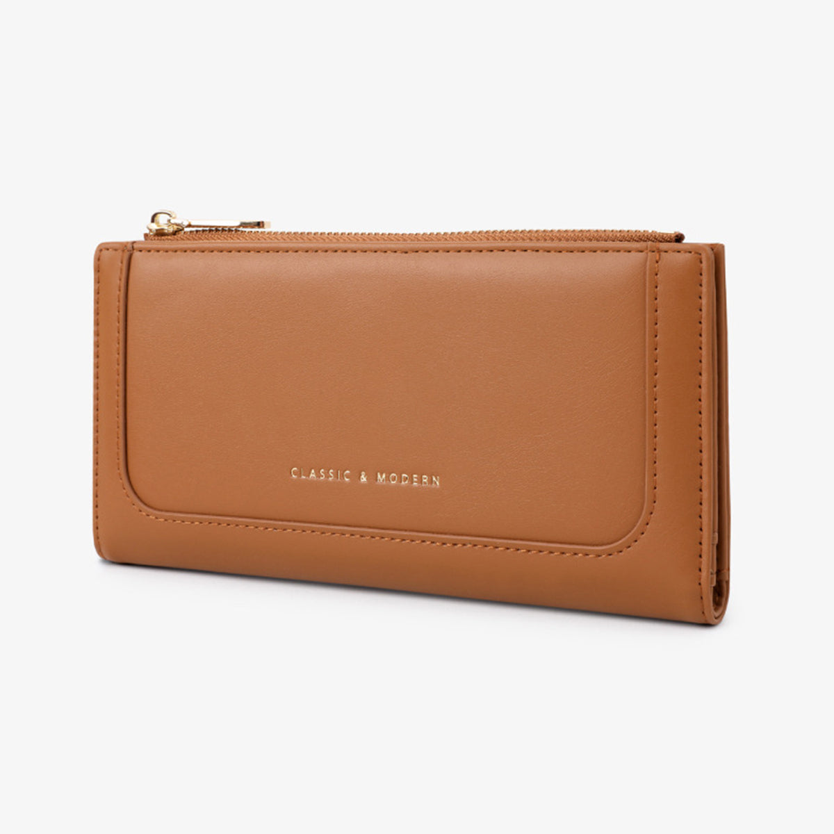 Fashionable Long Stitching Large Capacity Women Wallet