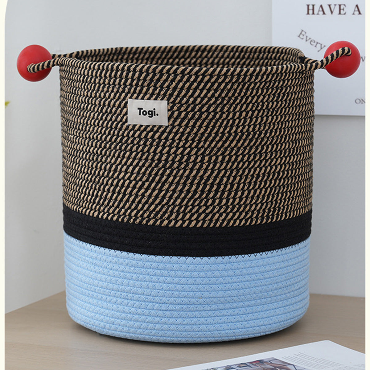 Large Capacity Storage Basket Children's Toy Storage Bucket