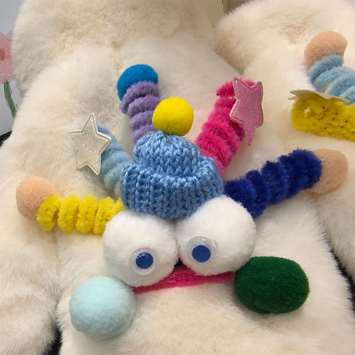 Women's Plush Mittens Winter Warm Plush Gloves