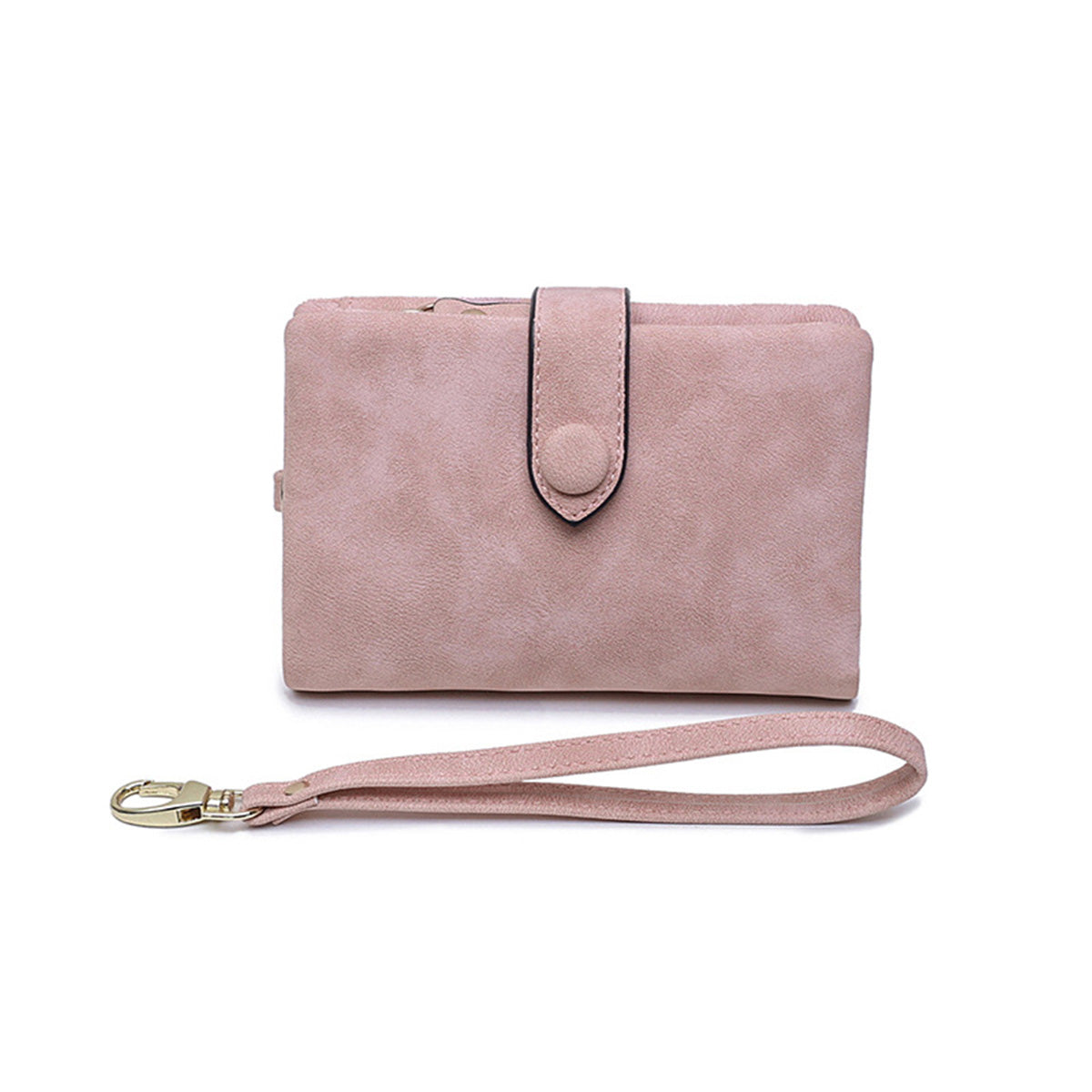 Women's Frosted Large Capacity Short Wallet