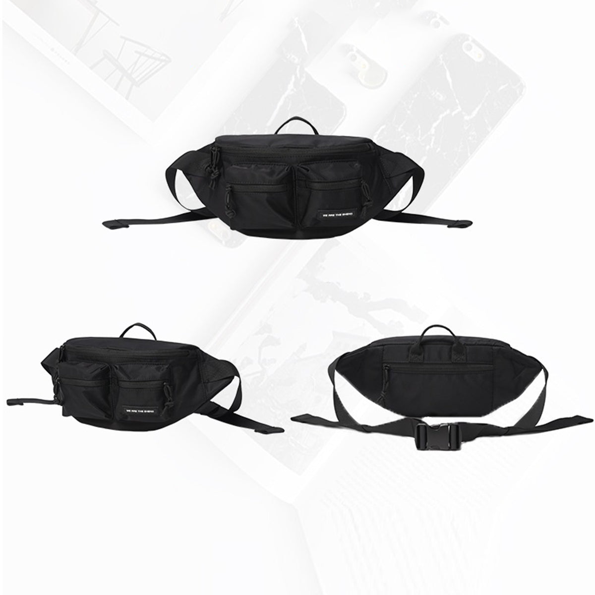 Men Crossbody Bag Trendy Shoulder Bag Sports Chest Bag