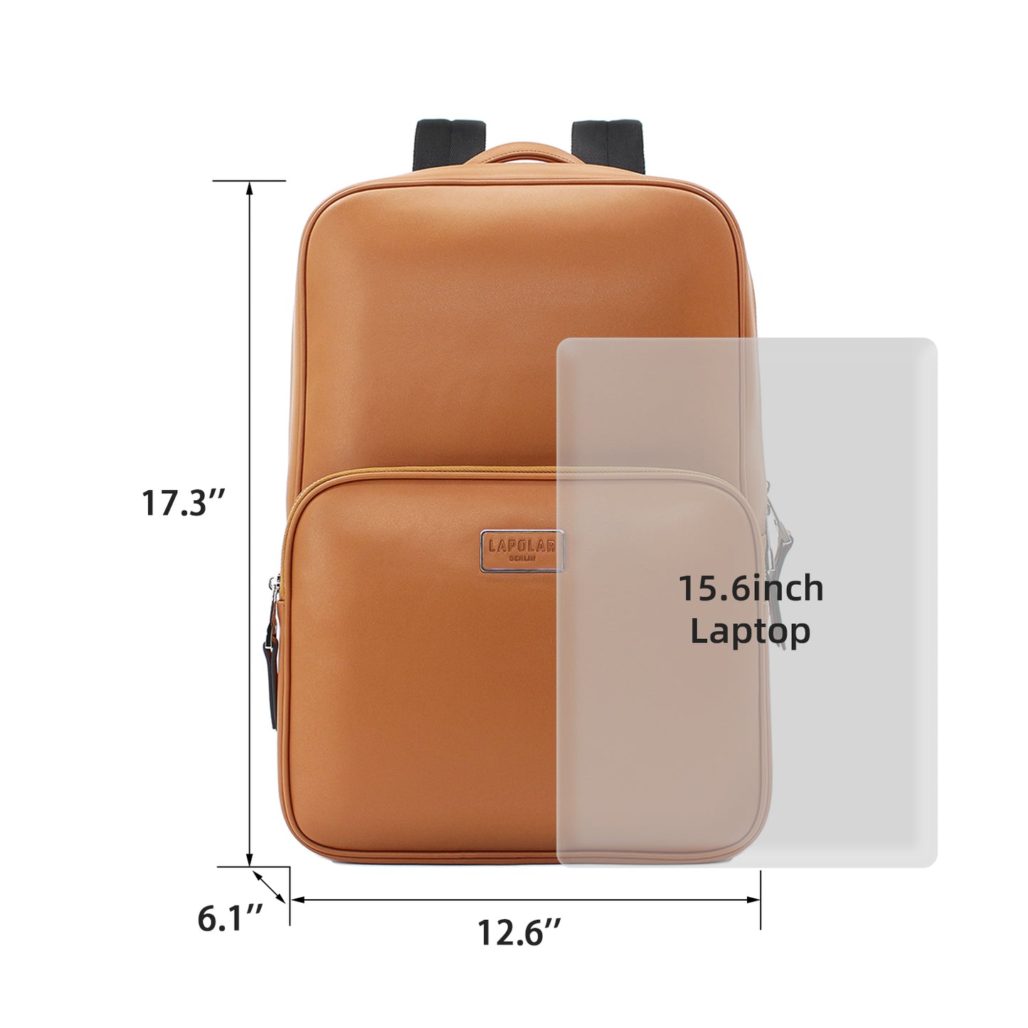 LAPOLAR 15.6 inch Business Laptop Backpack for Men & Women - Durable Business Work Bag Travel Backpacks