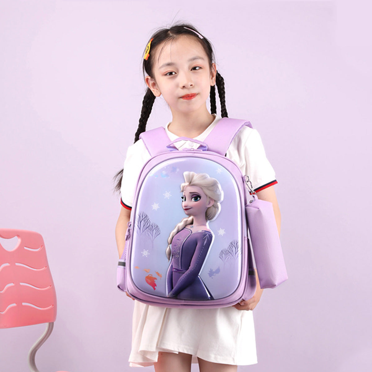 Primary School Girl Backpack Princess Elsa Backpack