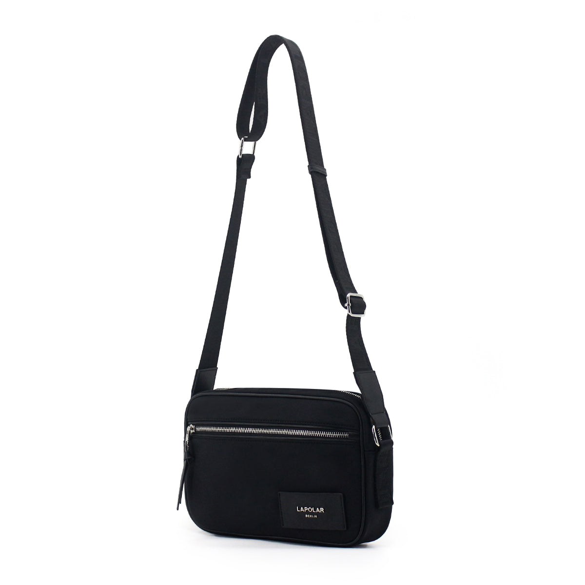 LAPOLAR Fashion Simple Leisure Shoulder Bag Portable Oxford Material Wear Resistant Business Travel Men's Crossbody Bag