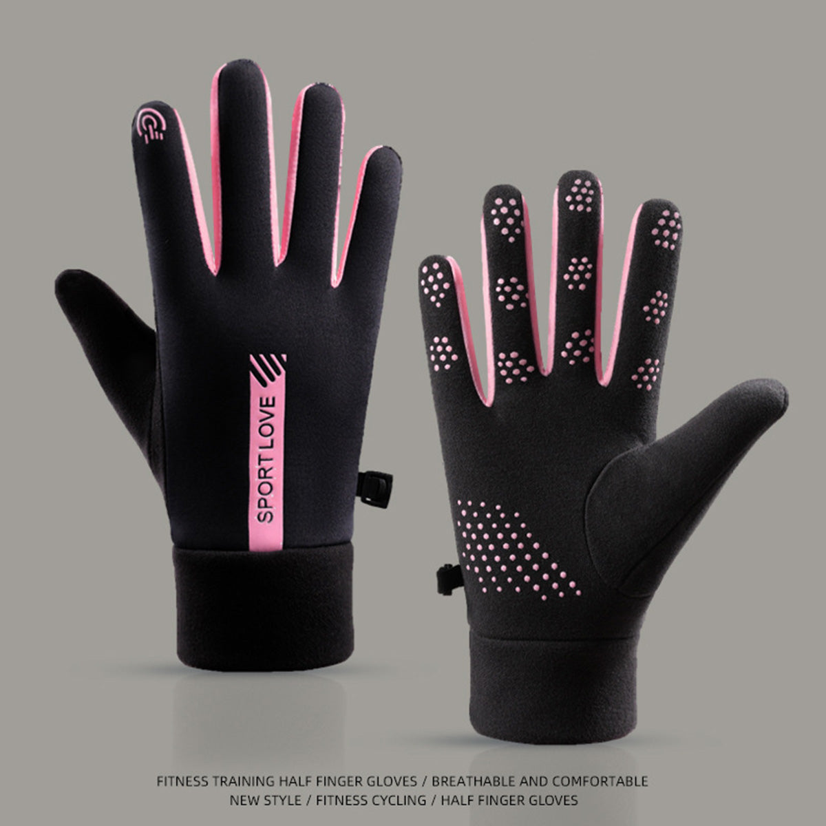 Men's Women's Warm Cycling Touch Screen Gloves