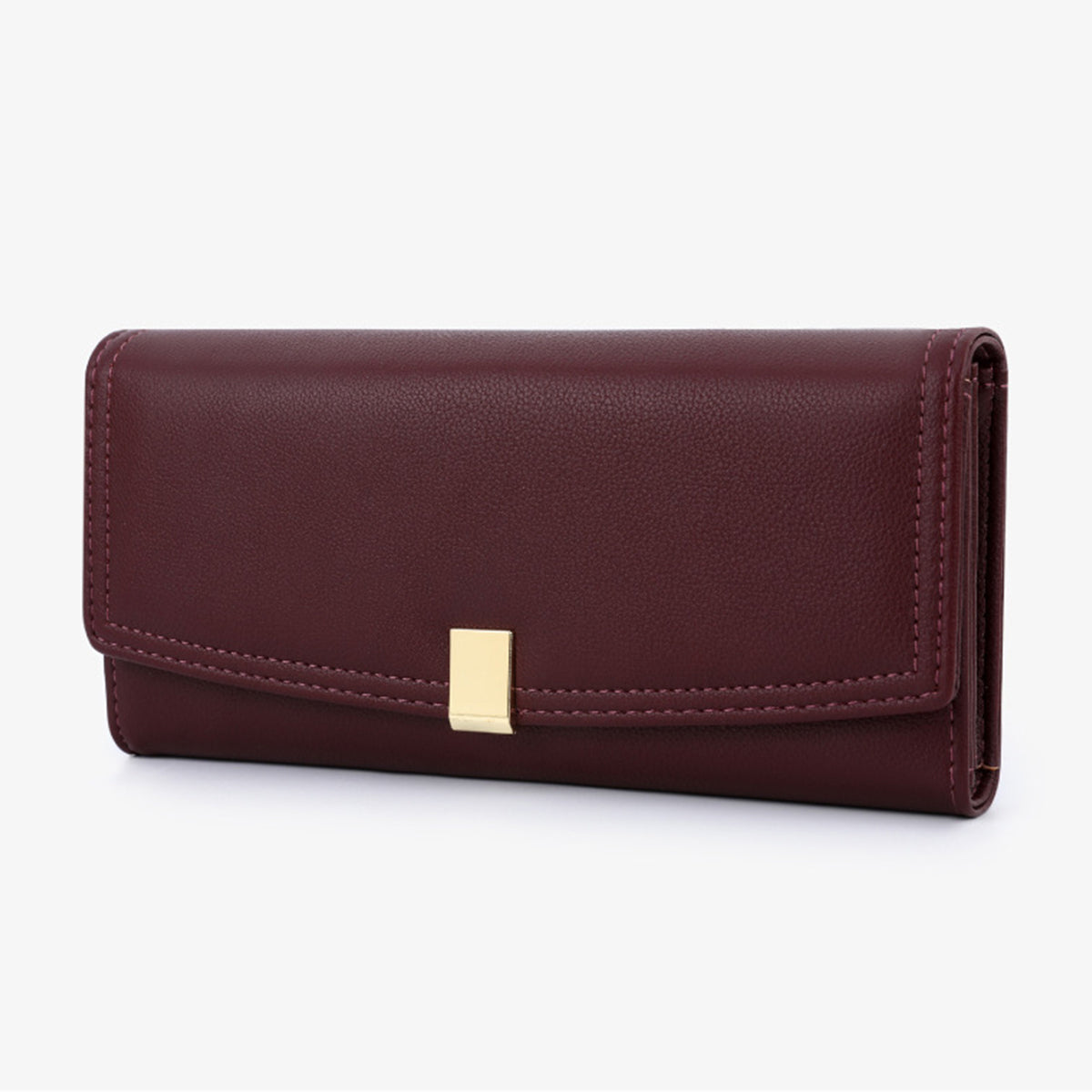 Dark Korean Long Wallet