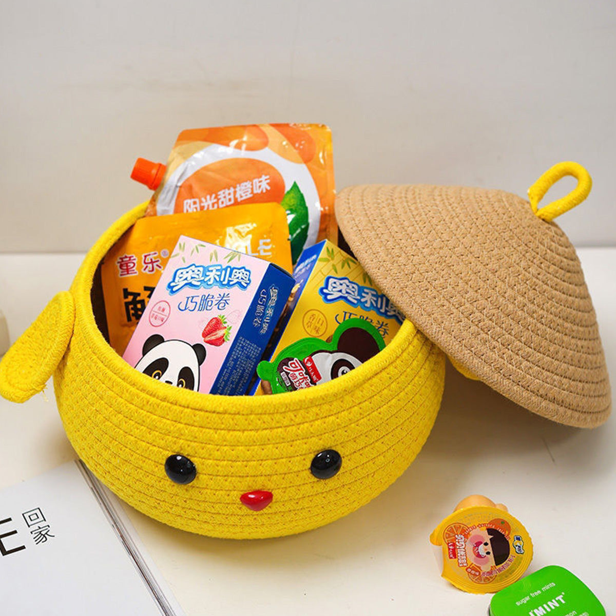 Desktop Storage Box Household Storage Basket