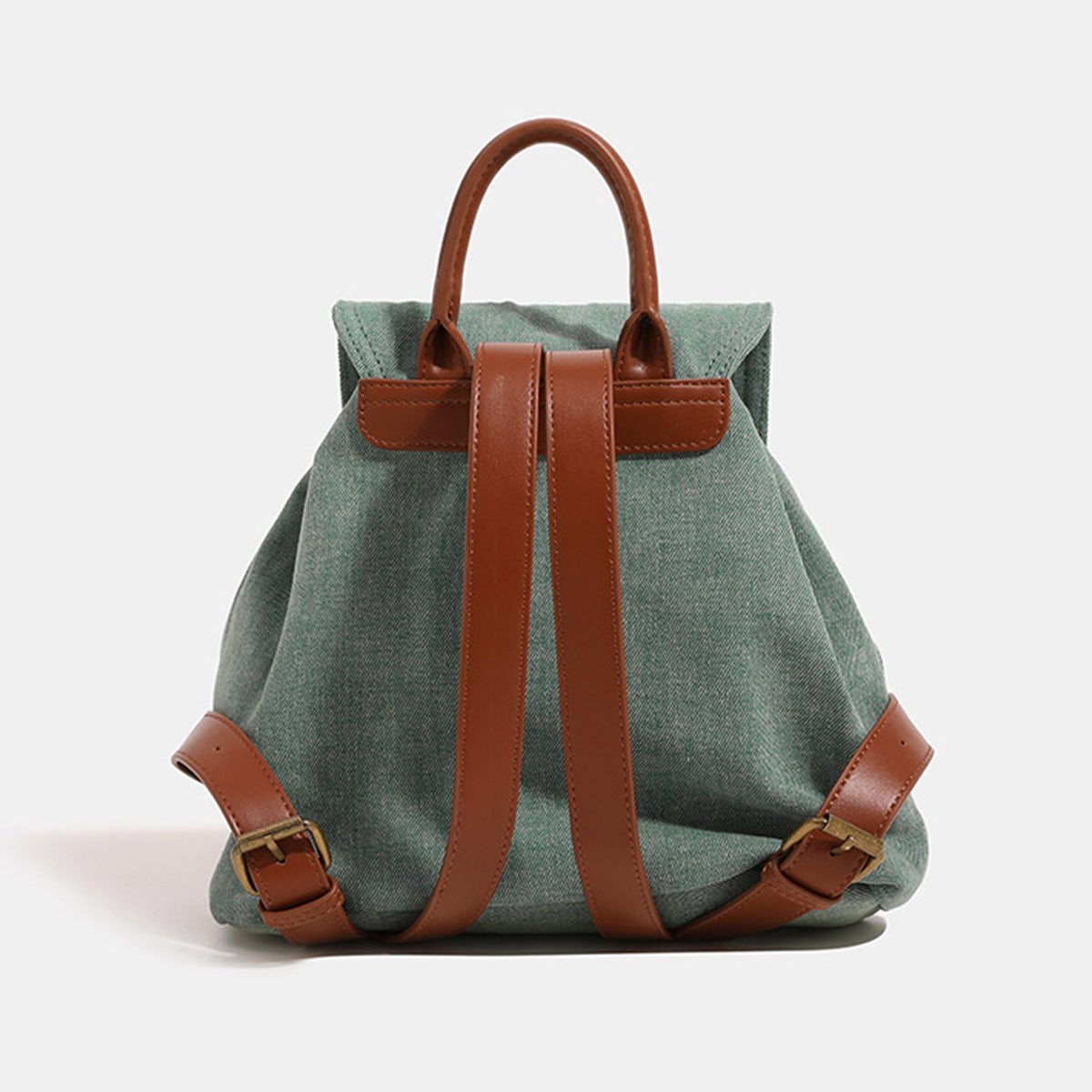 Washed Denim Commuter Backpack