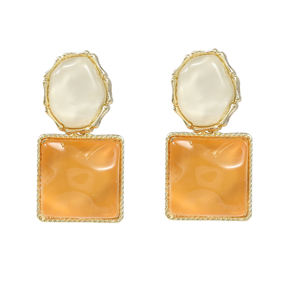 Women Diamond-Shaped Elegant Stylish Earrings