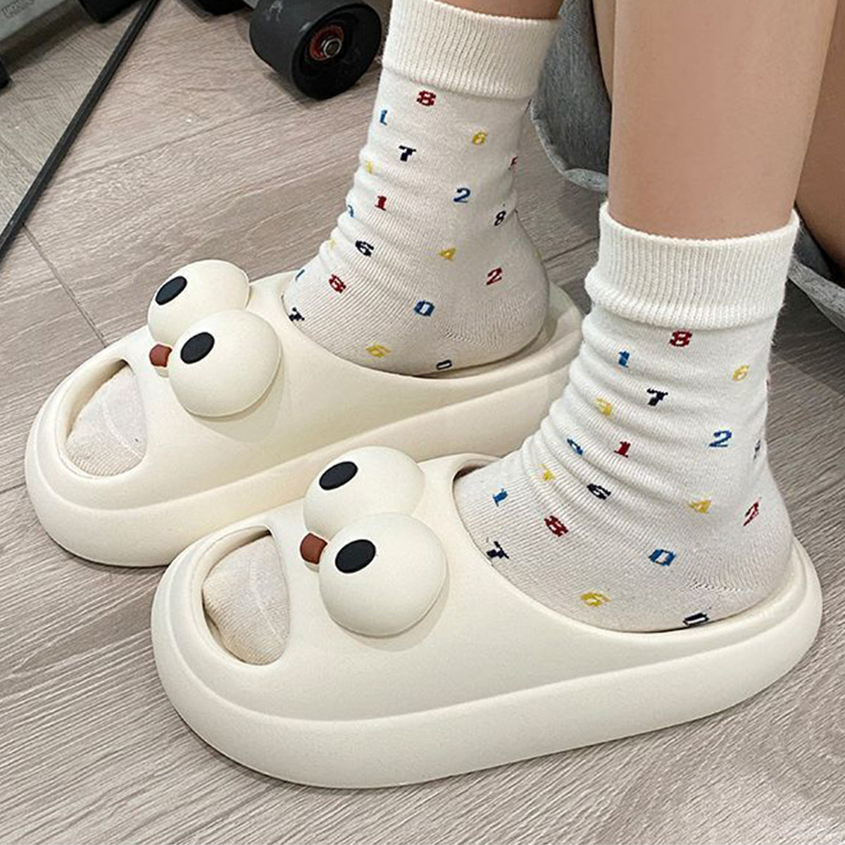 Thick-Soled Slippers for Men for Indoor Non-Slip Bathing