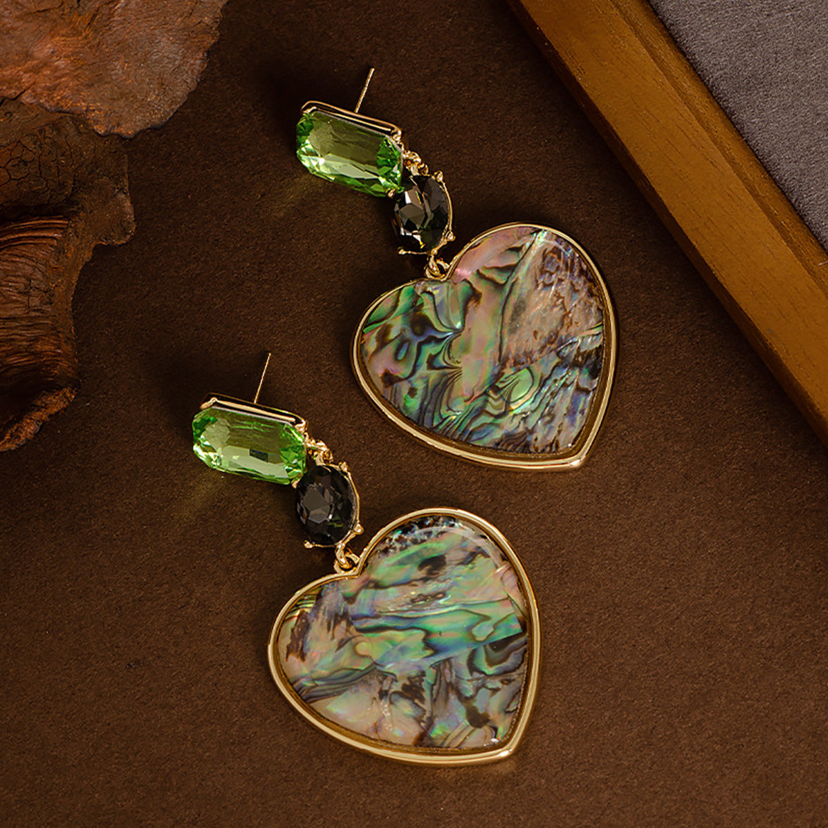 French Light Luxury Fantasy Deep Sea Shell Earrings