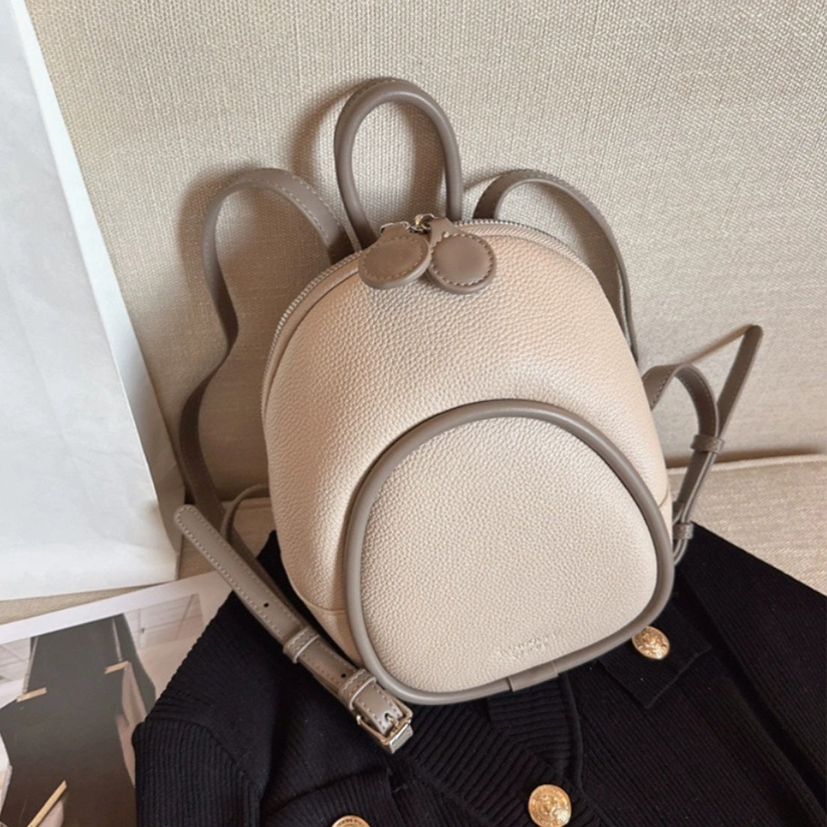 Korean Style Versatile Fashion Simple Backpack