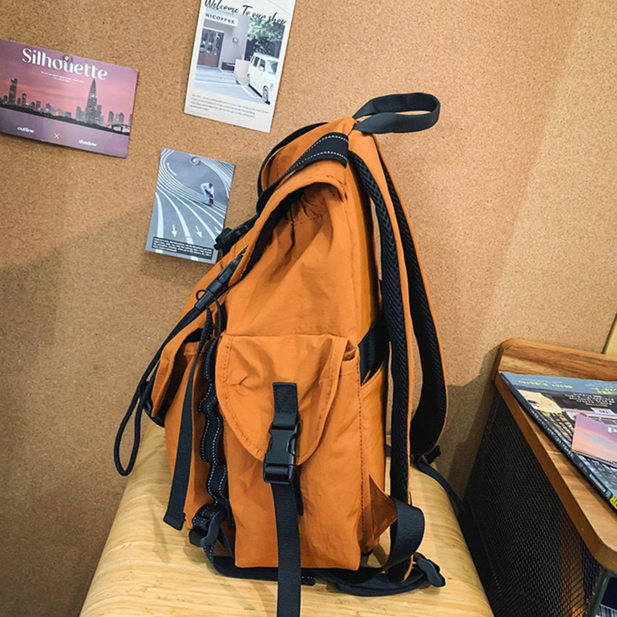 Men Casual Backpack Large Capacity for Camping