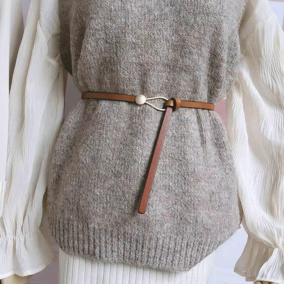 Fashionable Belt for Ladies’ Suits