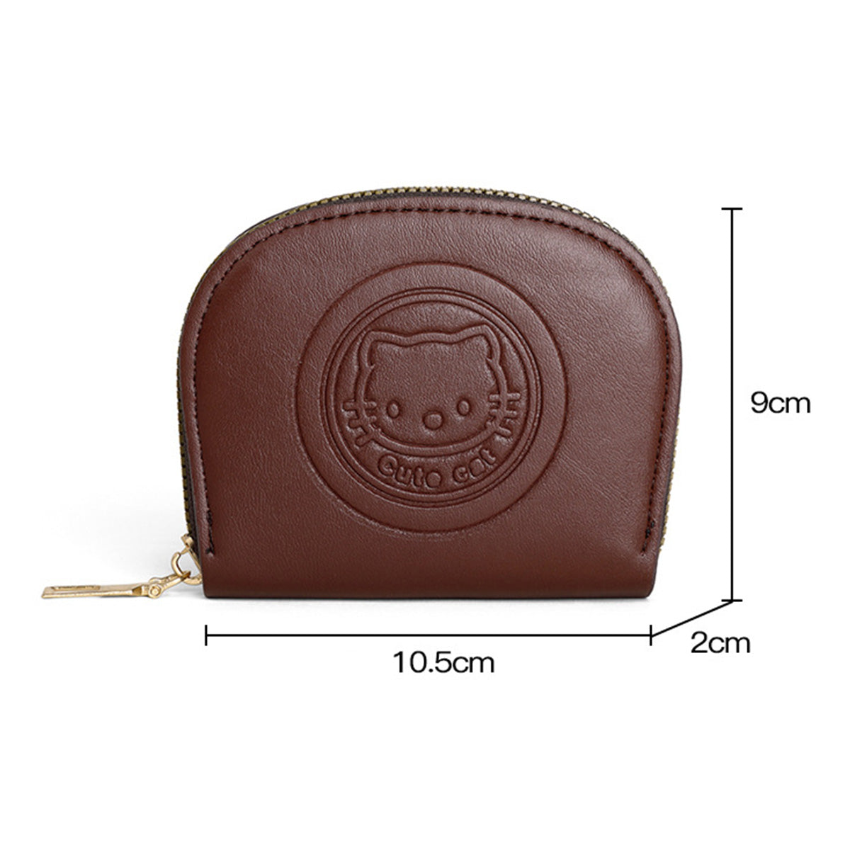 Cute Cat Bag Cartoon Zipper Clutch Bag
