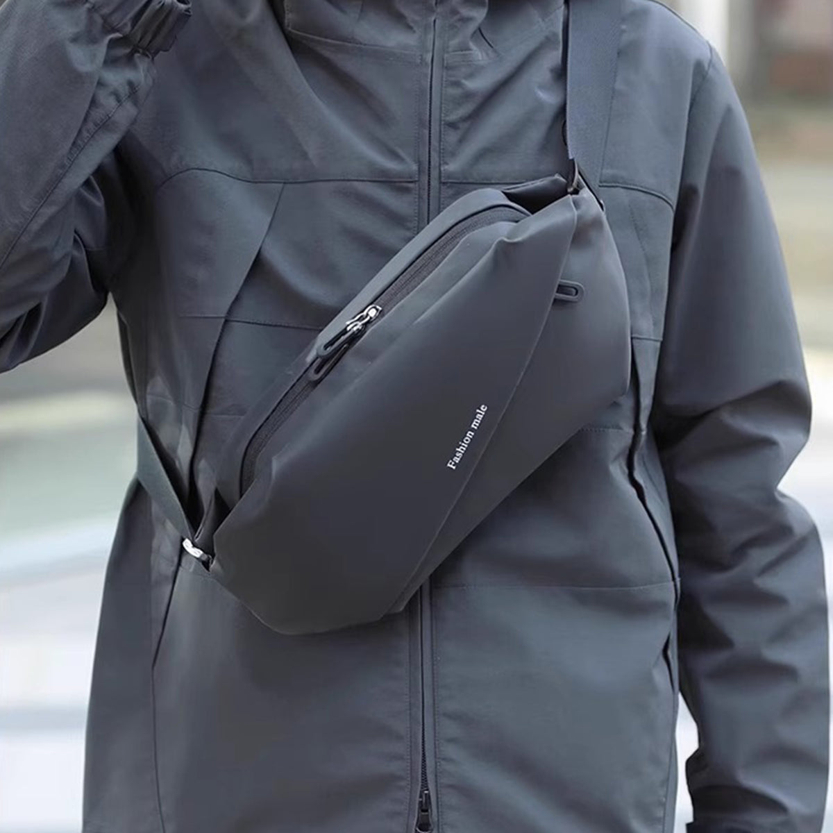 Men's Outdoor Chest Bag Casual Shoulder Messenger Bag