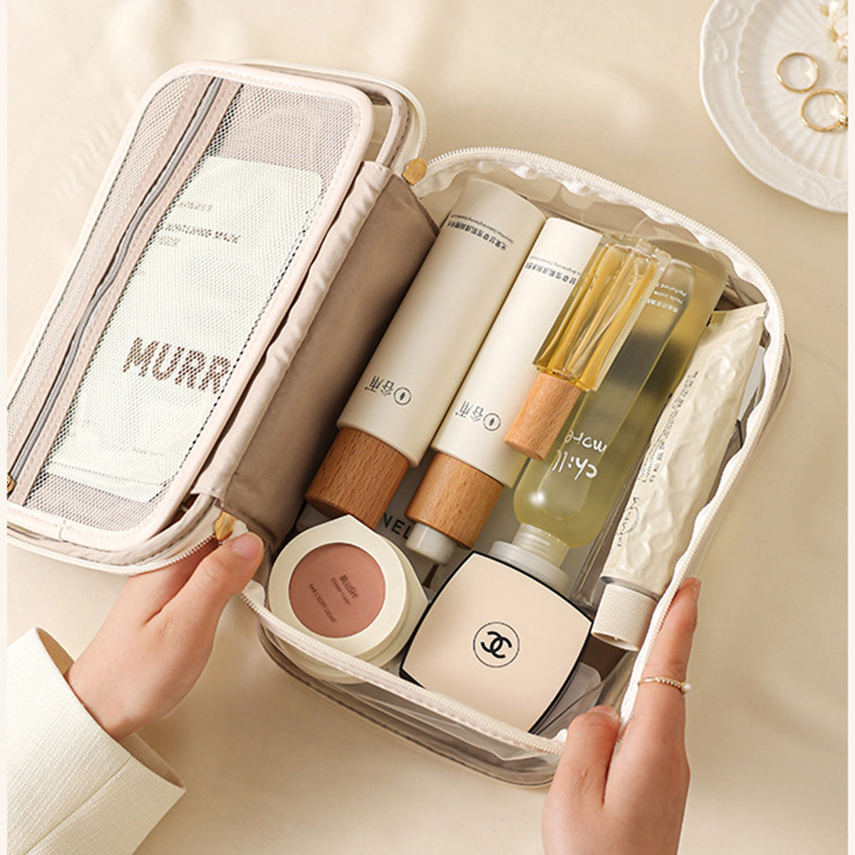 Transparent Waterproof Toiletry bag