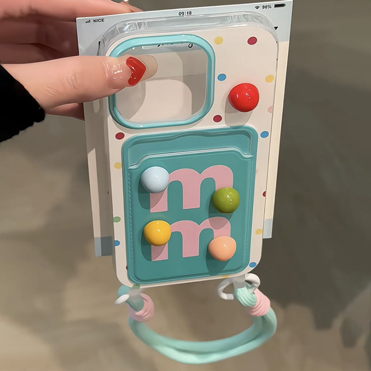 Mini Schoolbag Card Bag mm Bean iPhone Mobile Phone Case