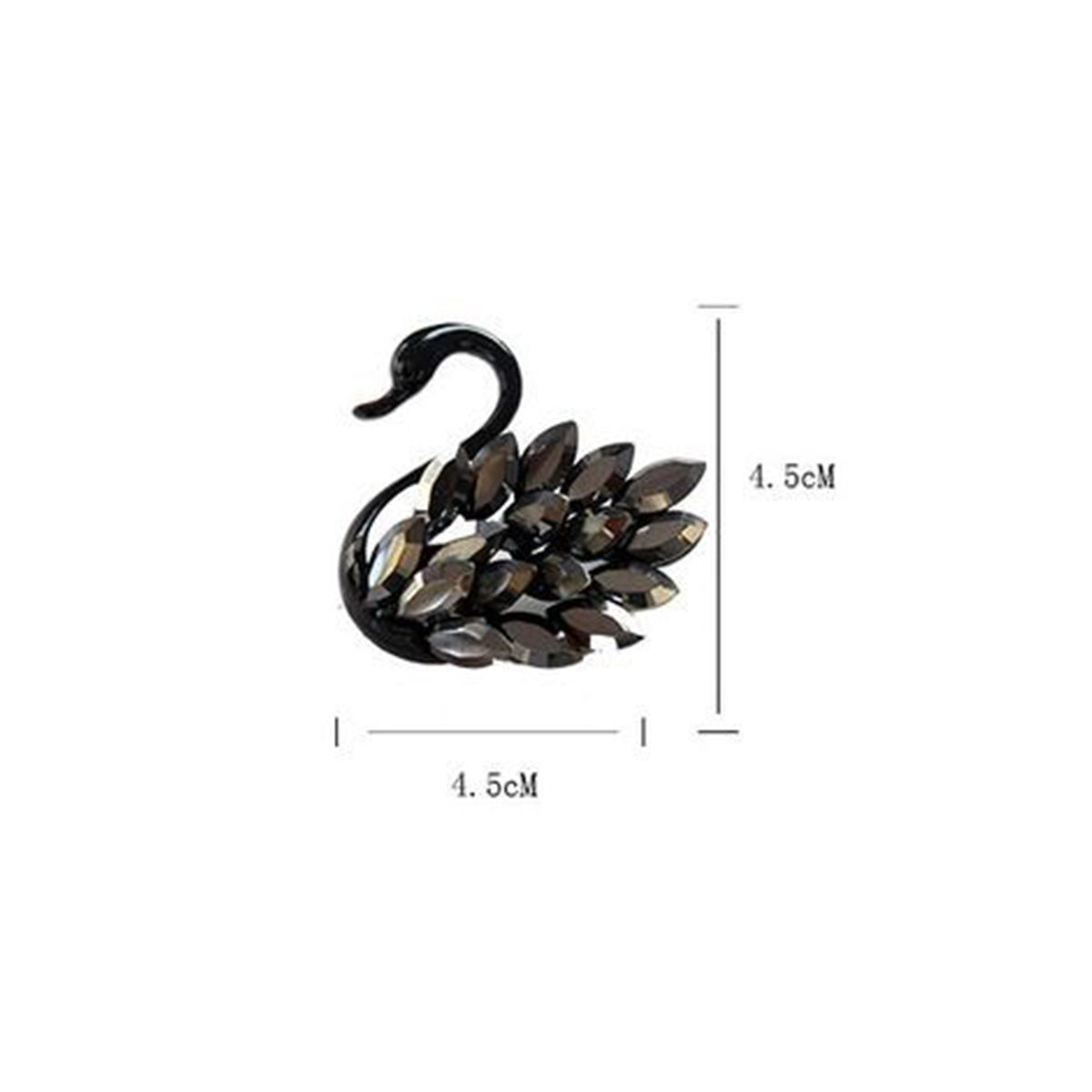 Black Swan High-end Clothing Accessories Brooch