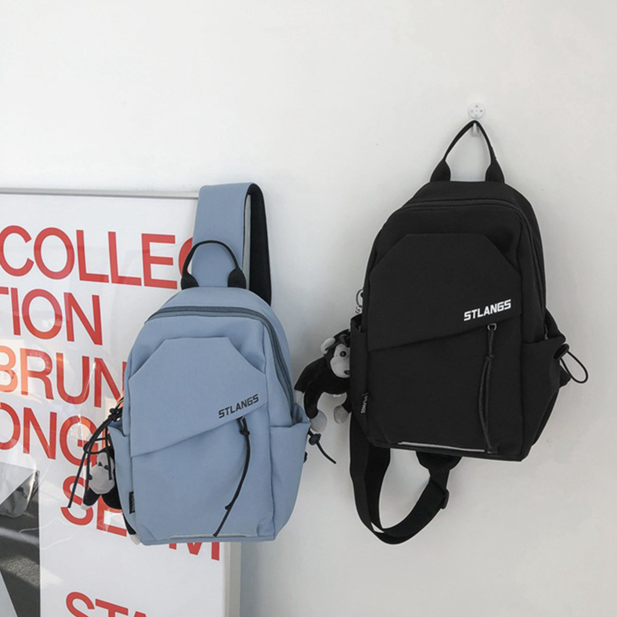 Men Women Crossbody Adjustable Chest Bag