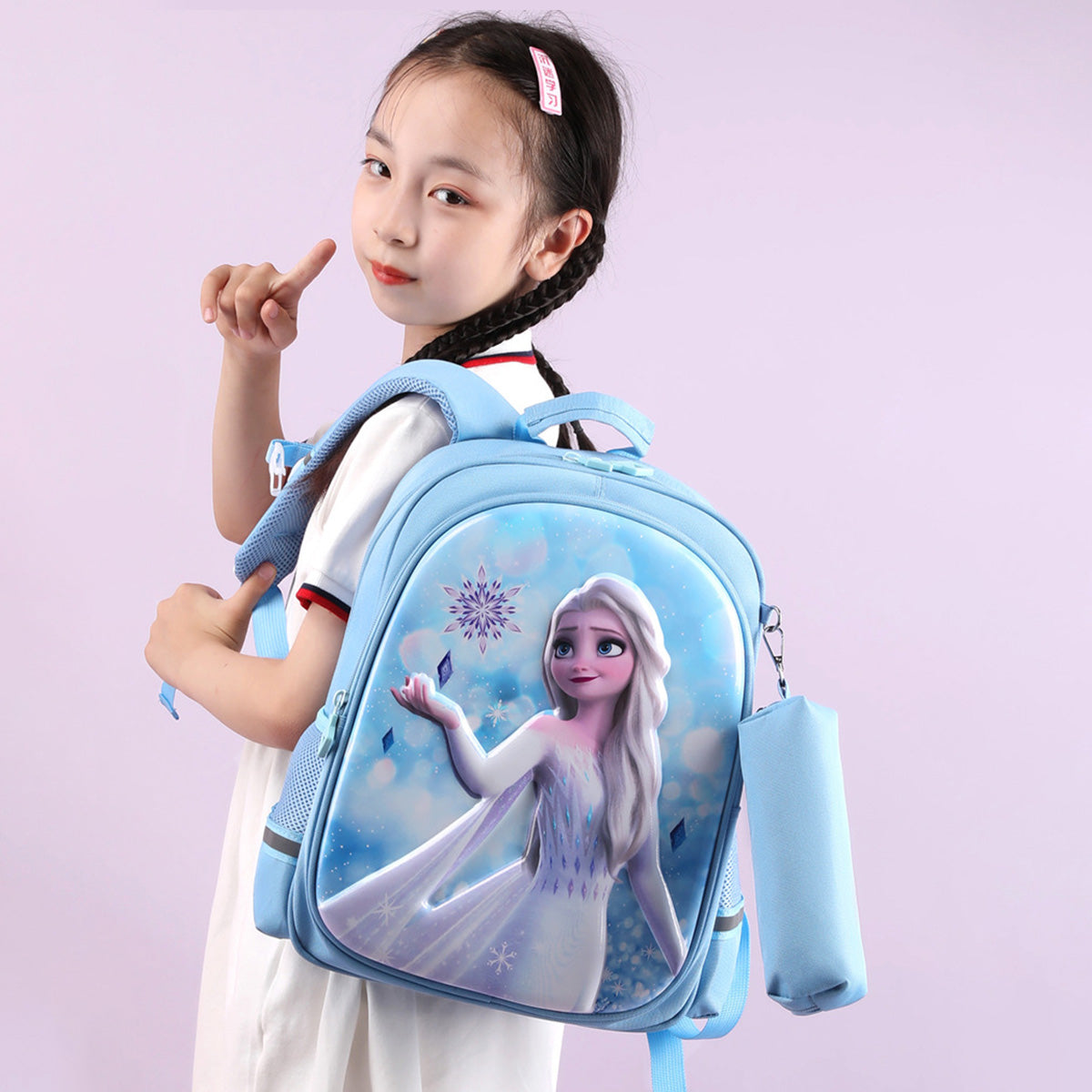 Primary School Girl Backpack Princess Elsa Backpack