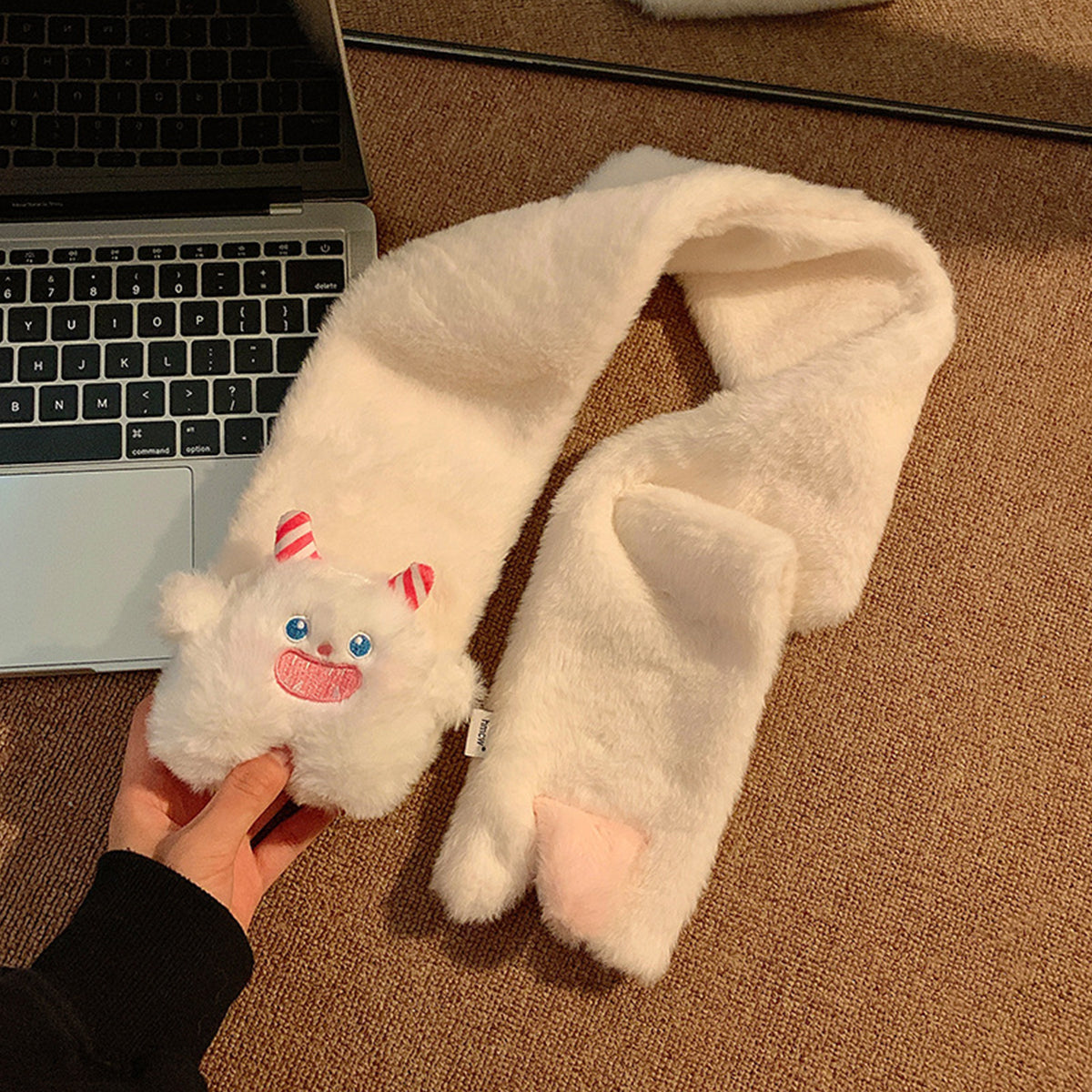 Autumn Winter Cartoon Cute Little Monster Warm Gloves