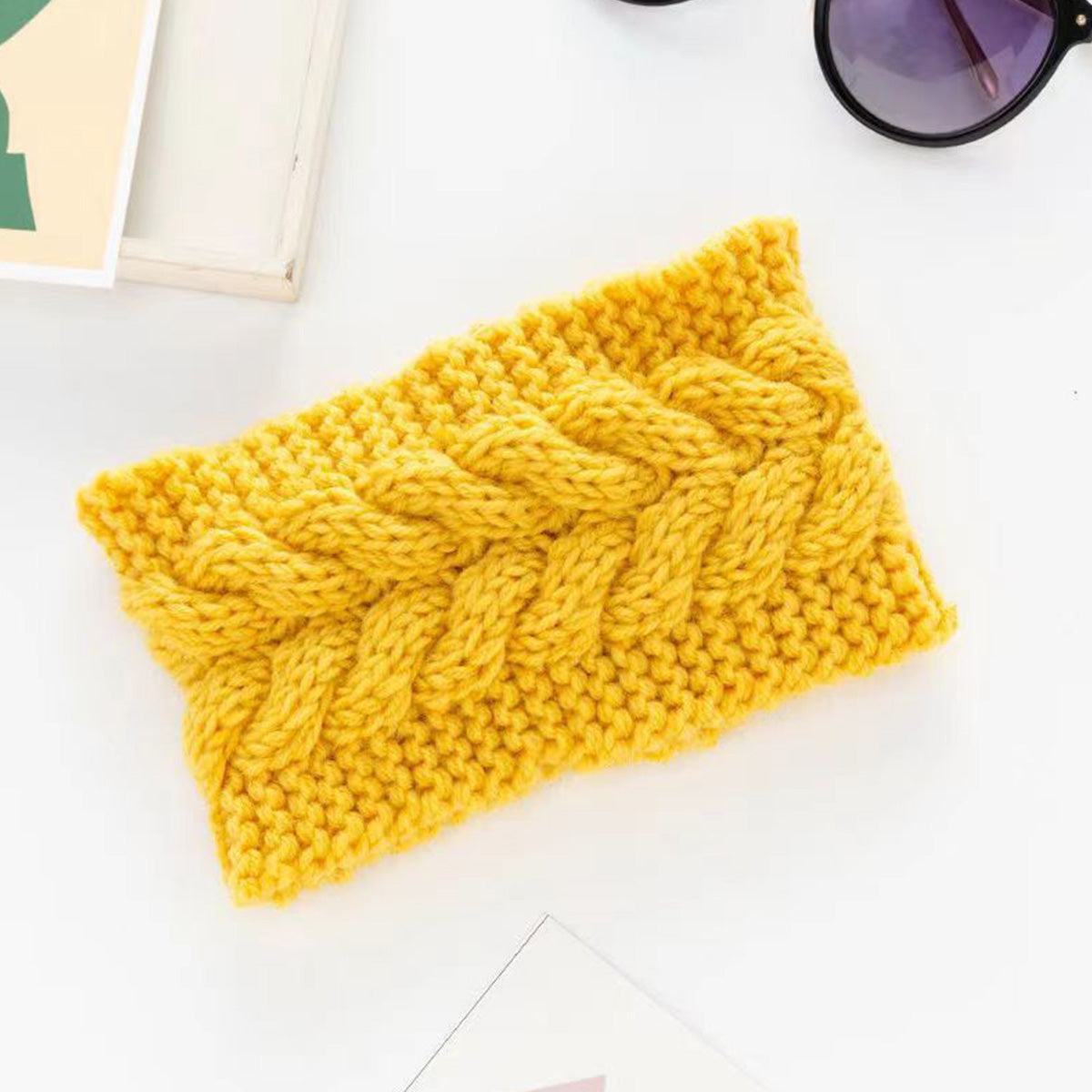 Twisted Knitted Headband Earmuffs Headband