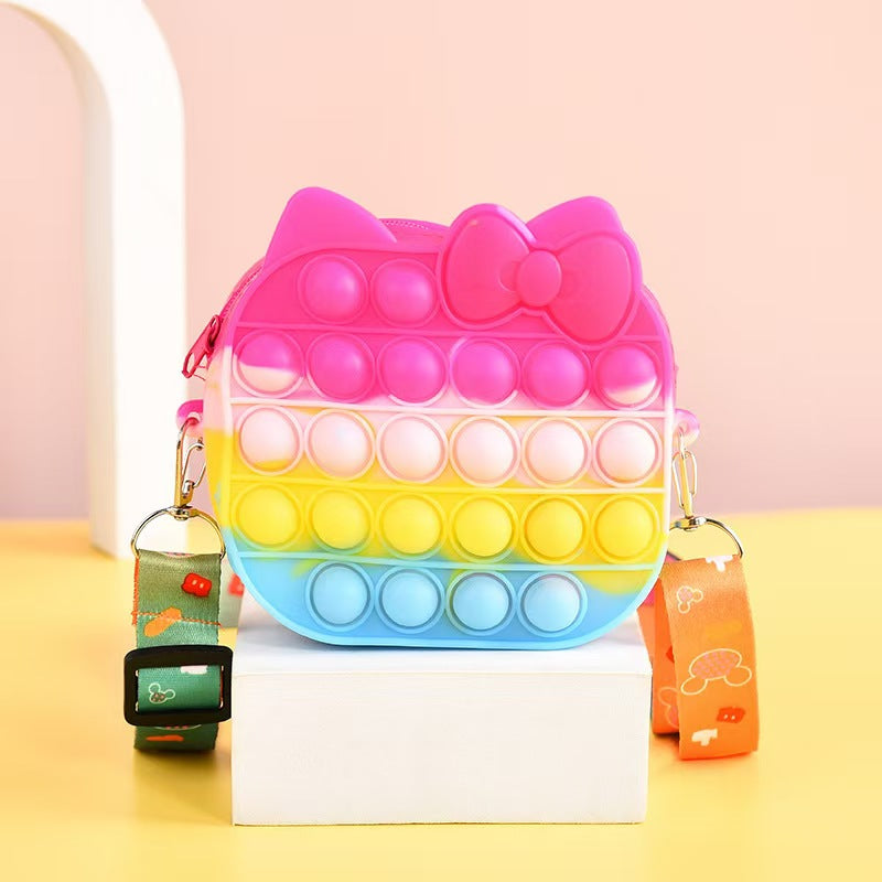 Cute Cartoon Silicone Coin Pocket Coin Purse