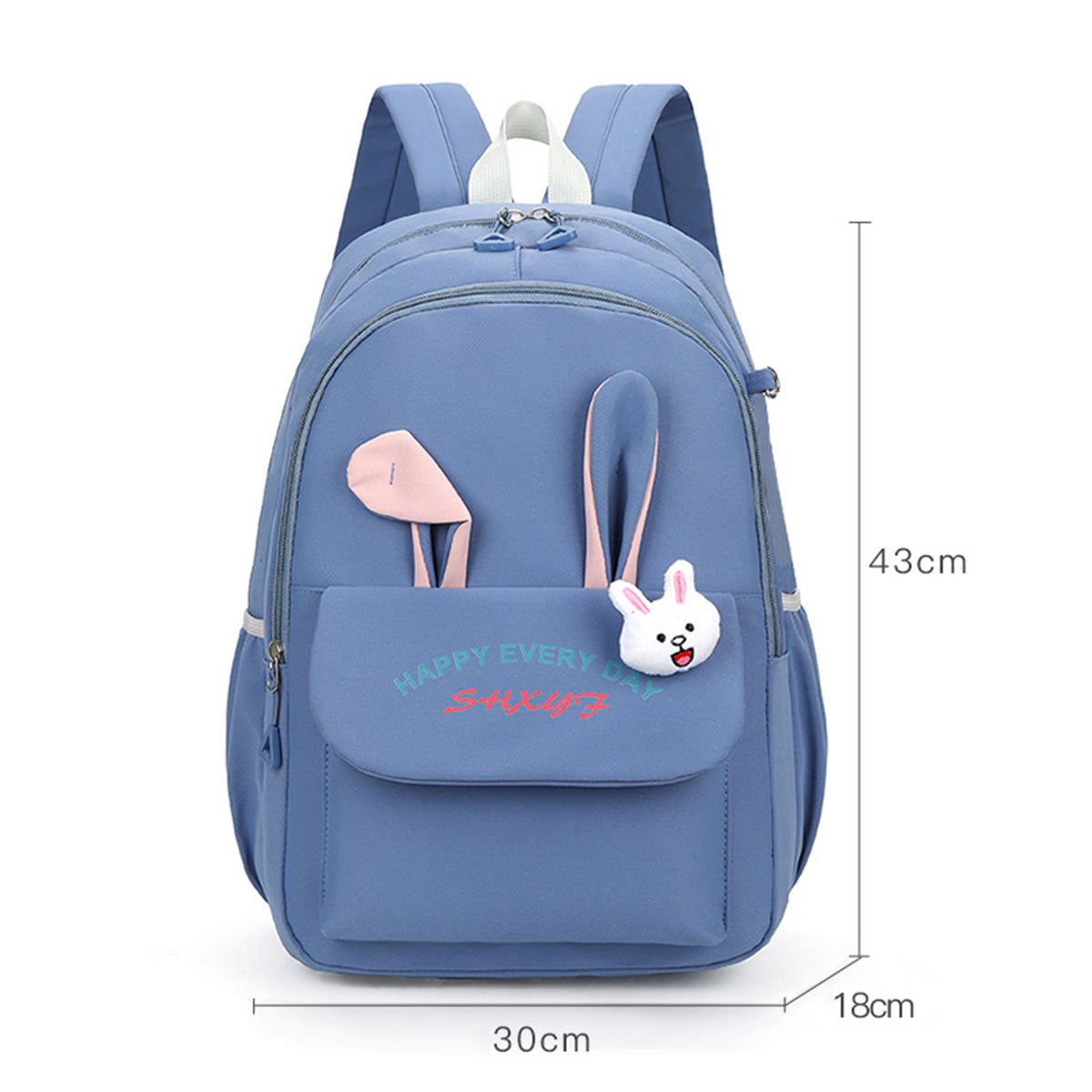Elementary School Student Backpack with Rabbit Ears