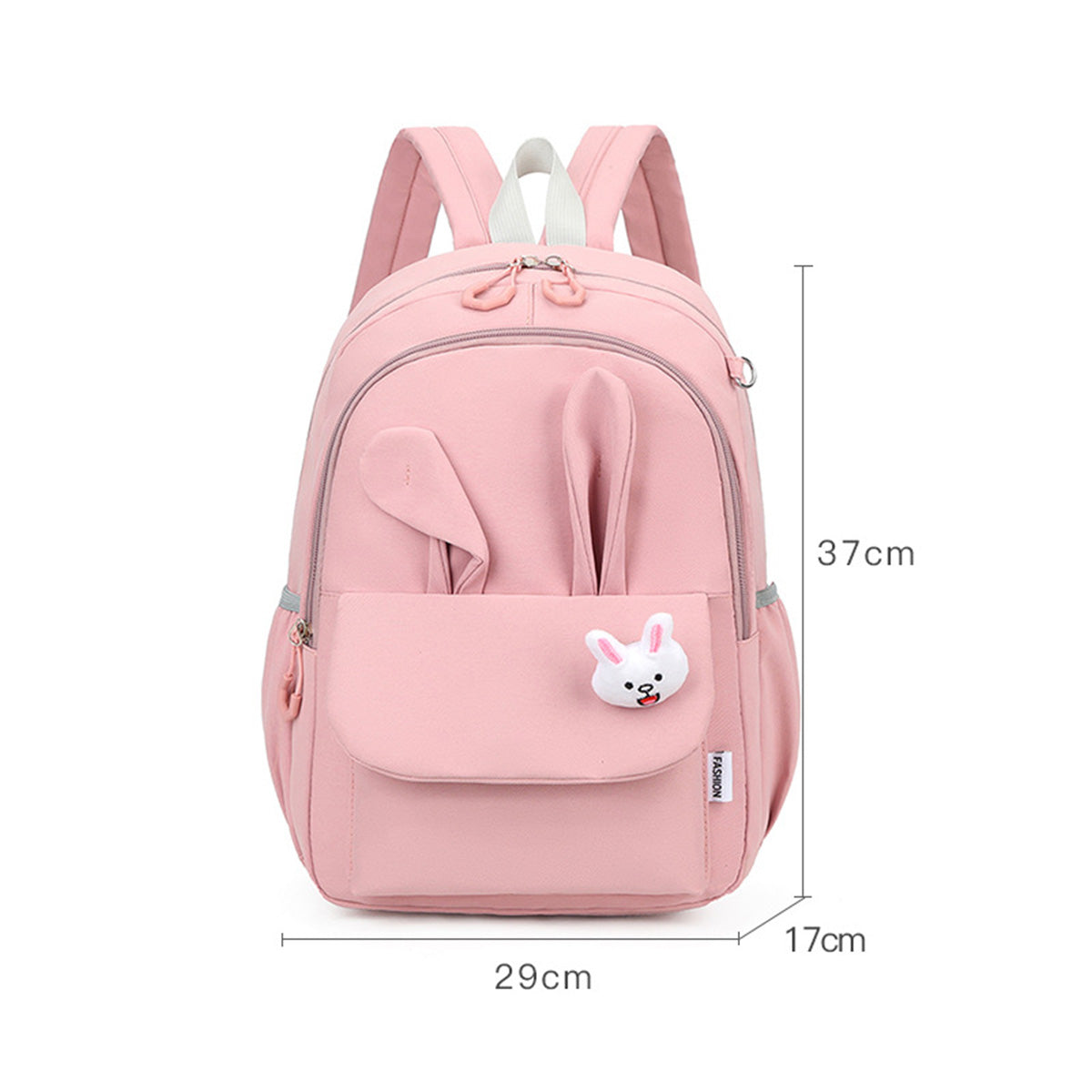 Elementary School Student Backpack with Rabbit Ears