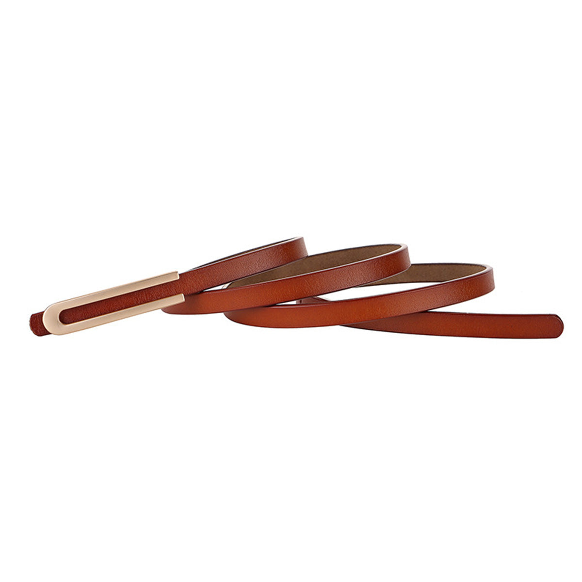 Small Leather Belt for Women's Dress