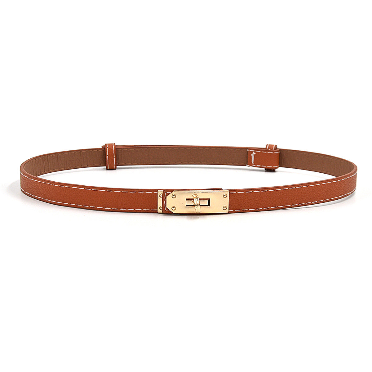 Waist lock Buckle Narrow Belt Decorative Belt