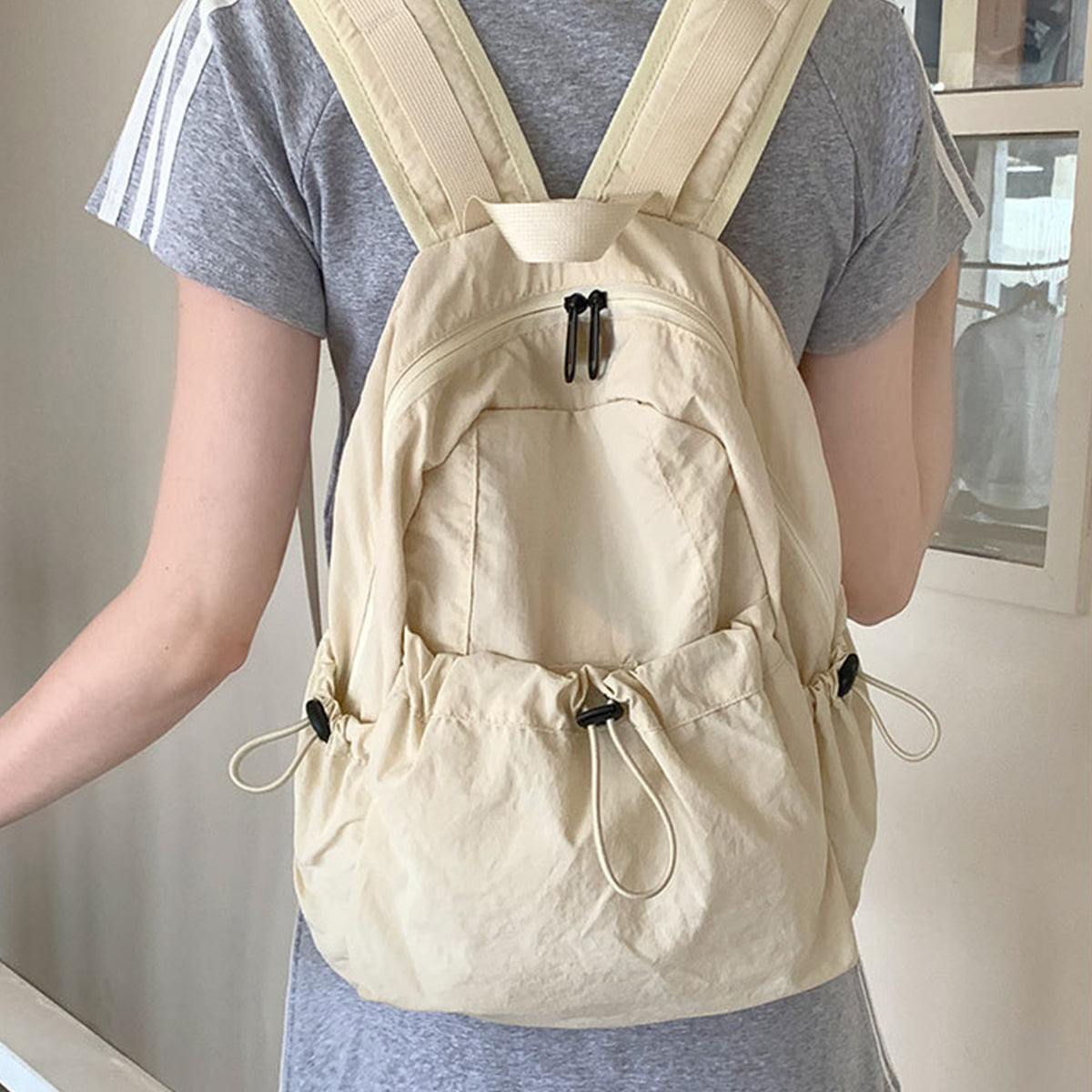 Nylon Backpack Camping Large Capacity Travel Bag