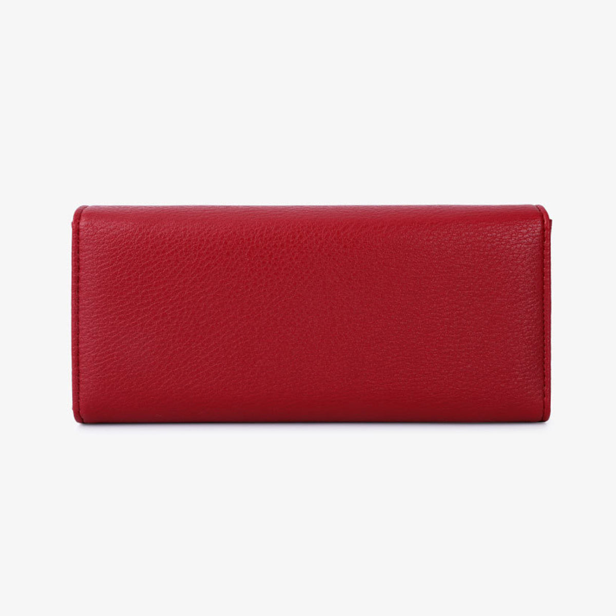 Classic Lychee Pattern Tri-fold Wallet