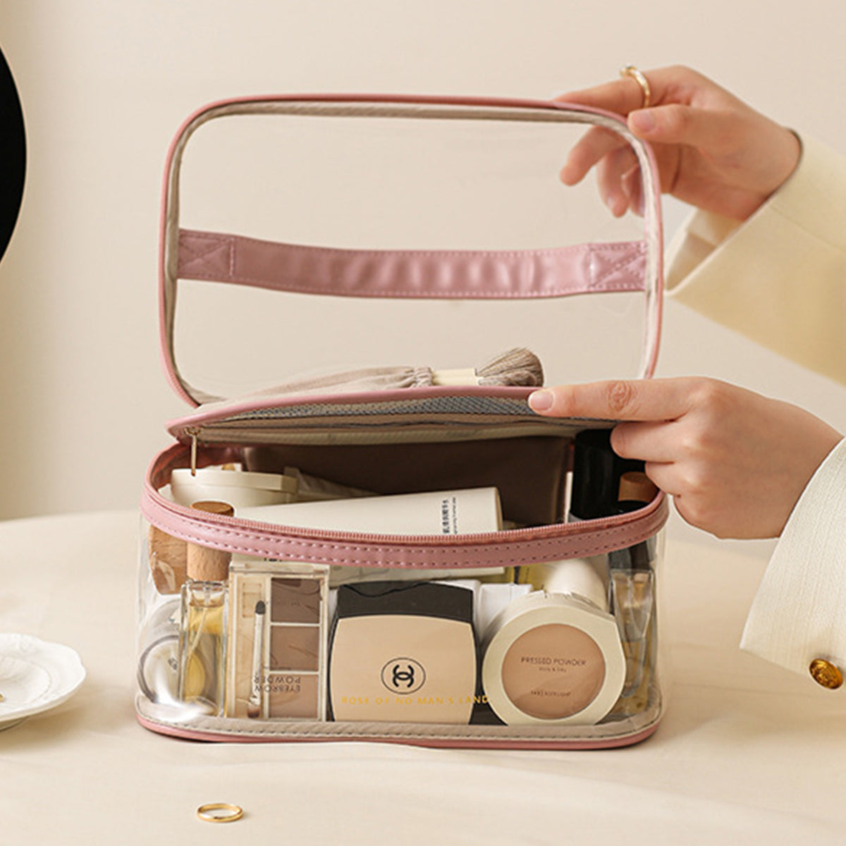 Transparent Waterproof Toiletry bag