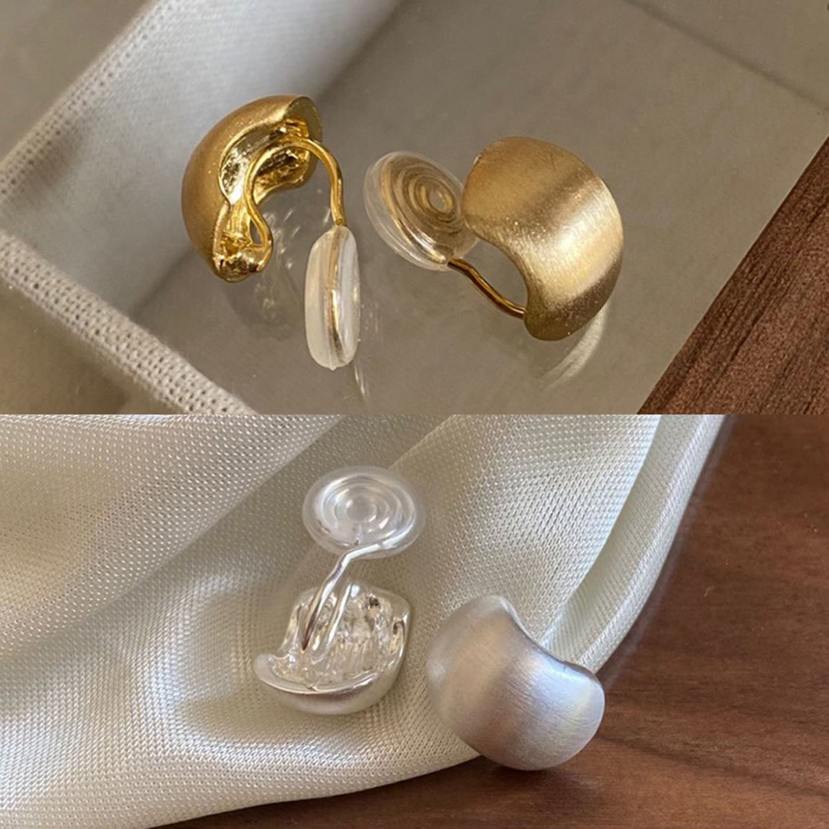 Silver Earrings Niche High-End Luxury Earrings