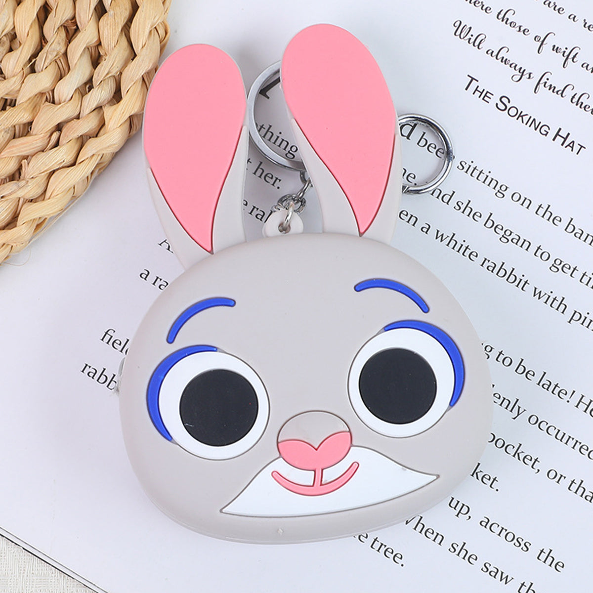 Cute Cartoon Silicone Coin Pocket Coin Purse