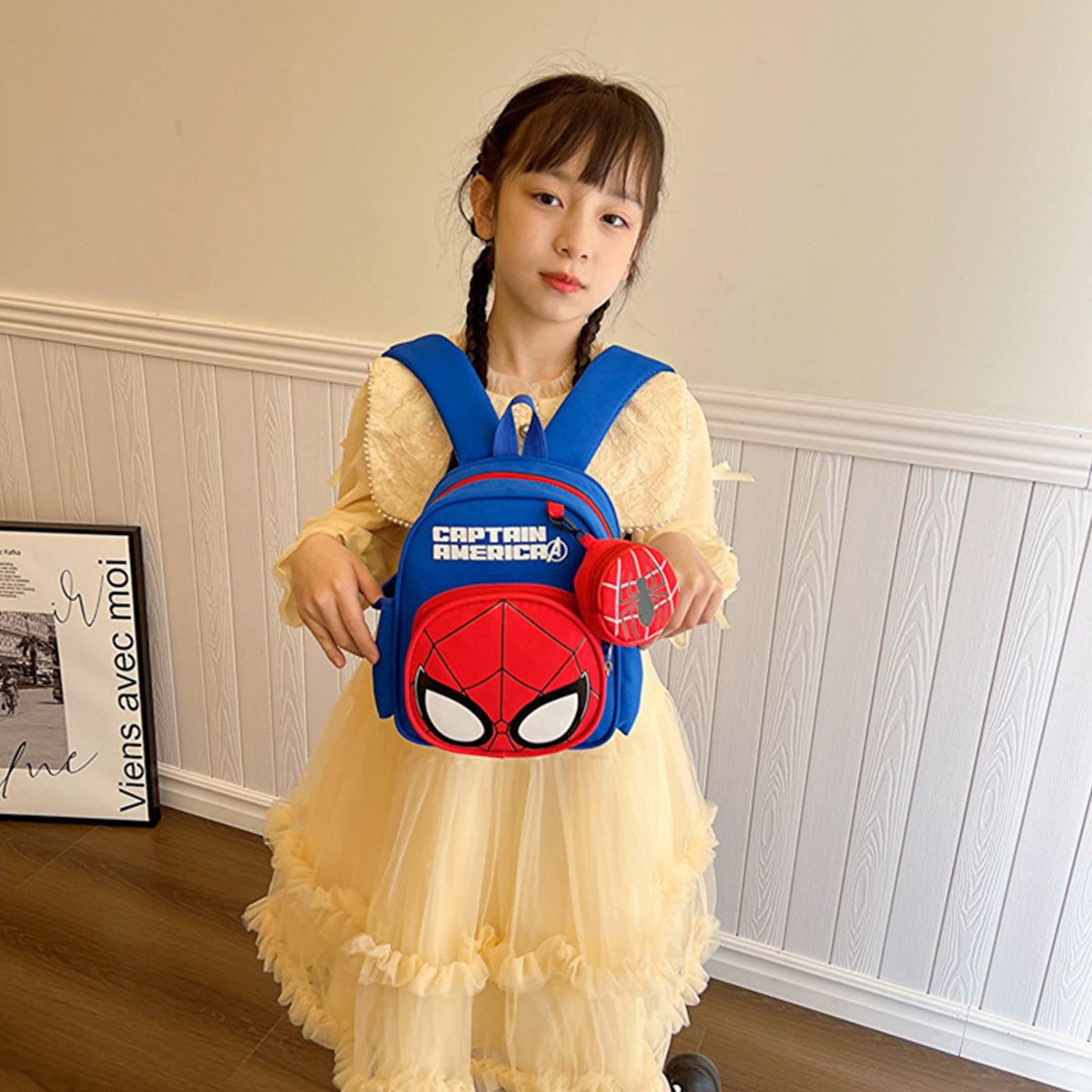 New Children's Schoolbags Cartoon Leisure Backpacks