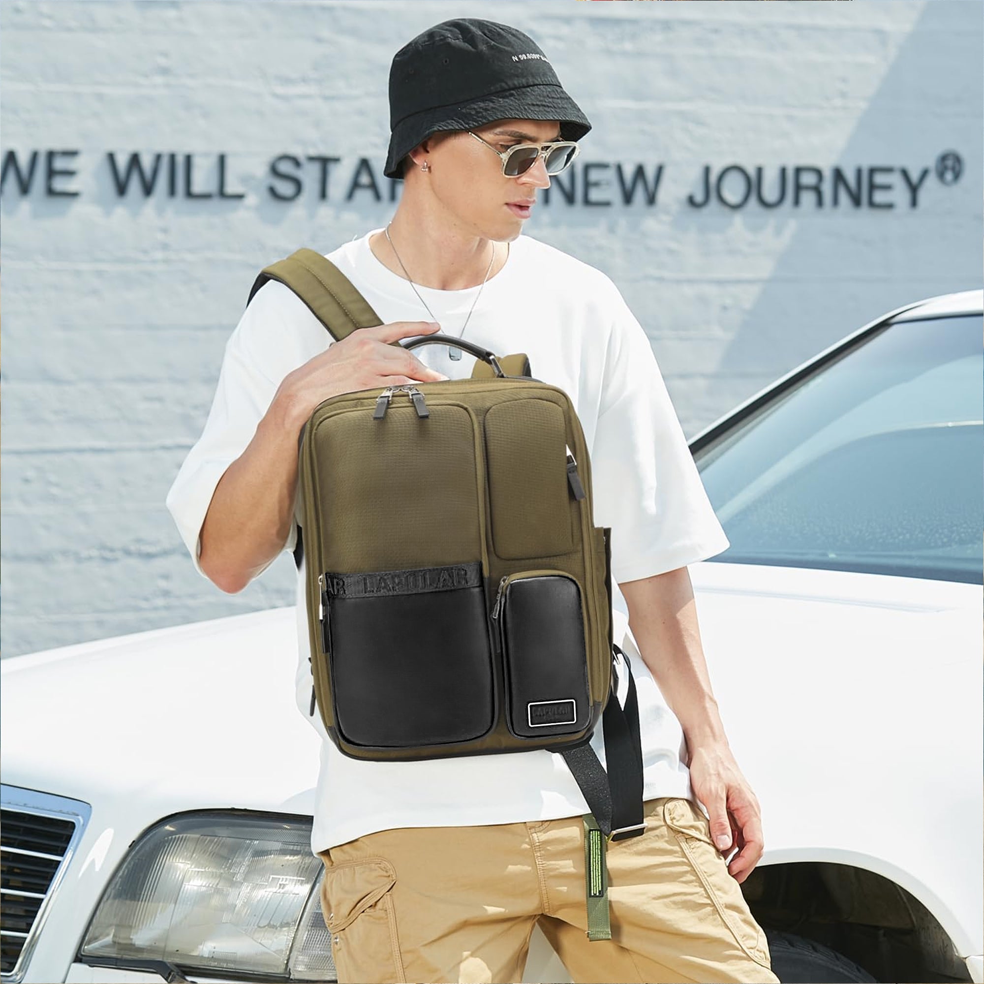 15.6 Inch Outdoor Travel Laptop Backpack