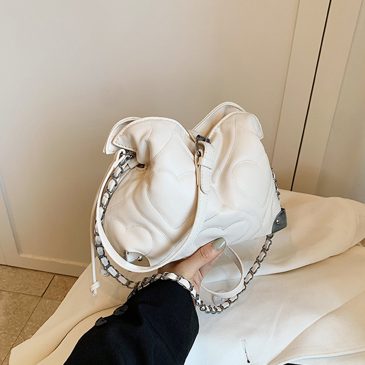 2025 Popular Women's Crossbody Bag Single Shoulder Bucket Bag