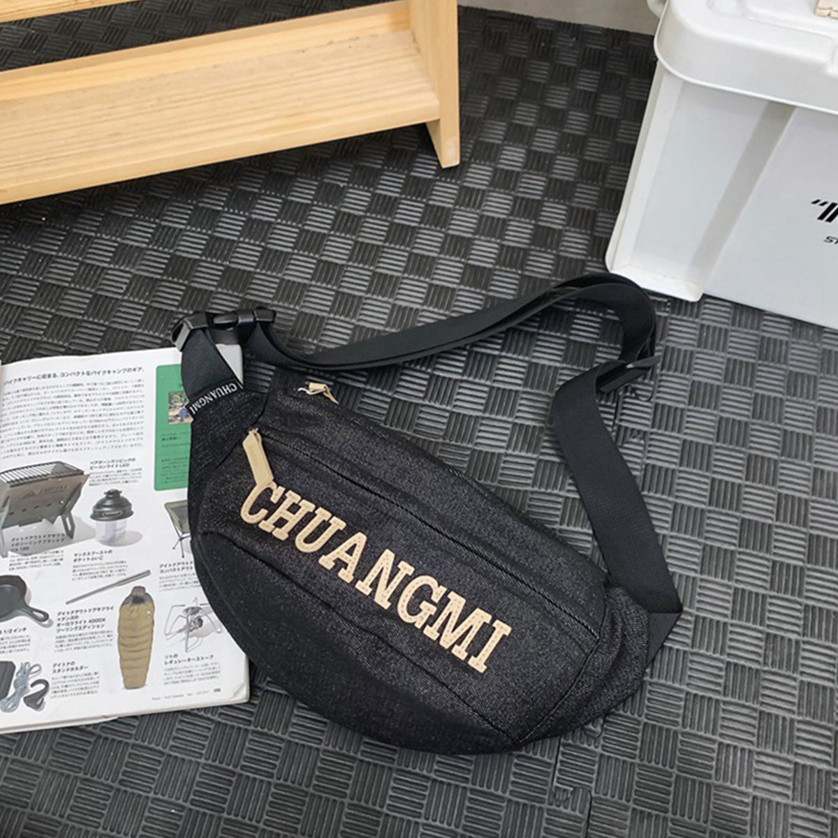 Men's Messenger Bag Letter Shoulder Bag