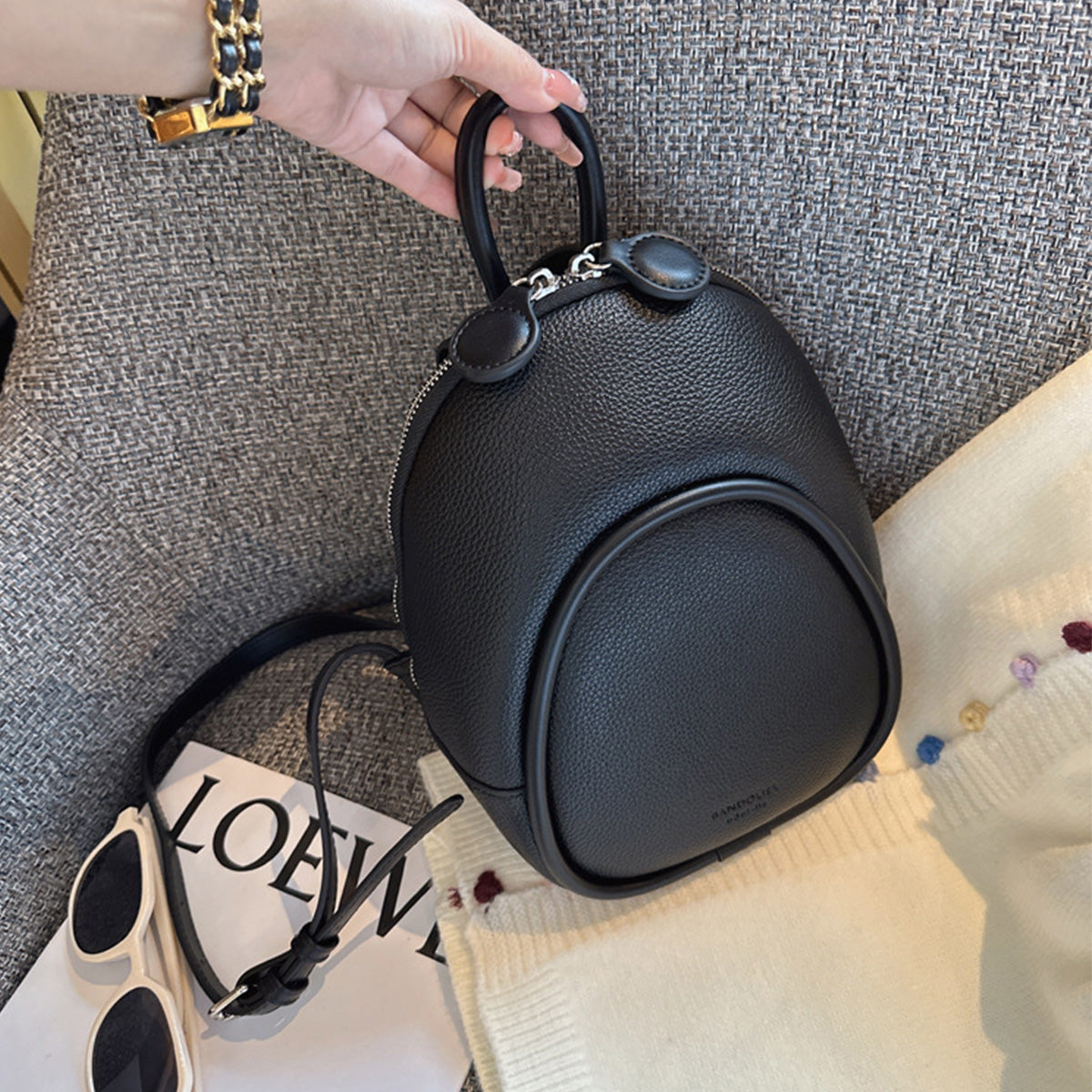 Korean Style Versatile Fashion Simple Backpack
