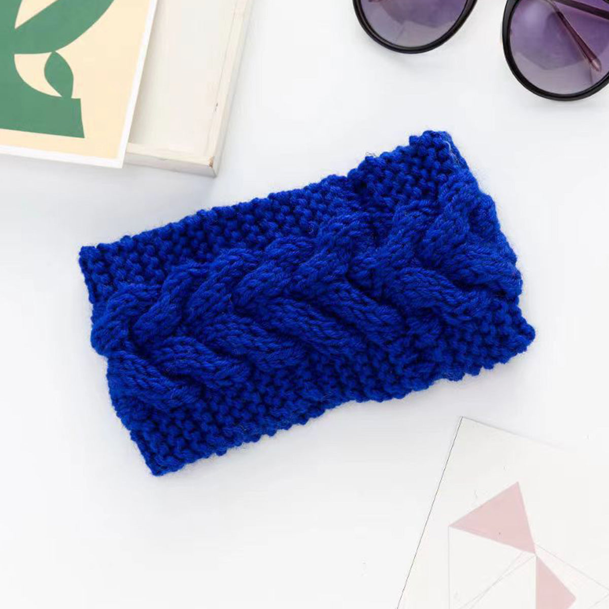 Twisted Knitted Headband Earmuffs Headband