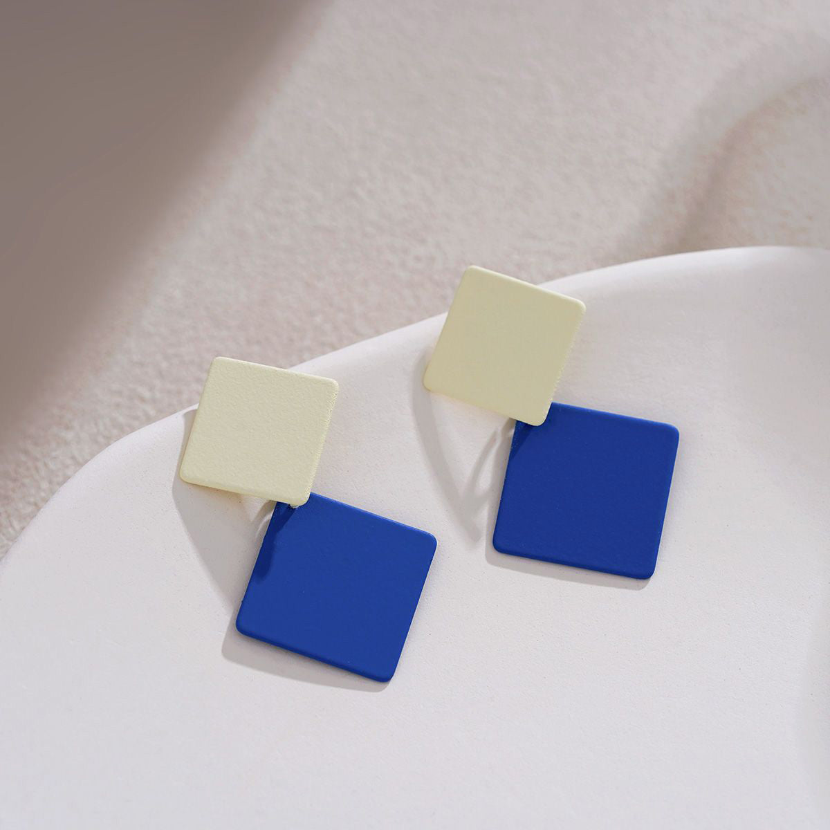 Klein Blue Earrings Special Design Earrings