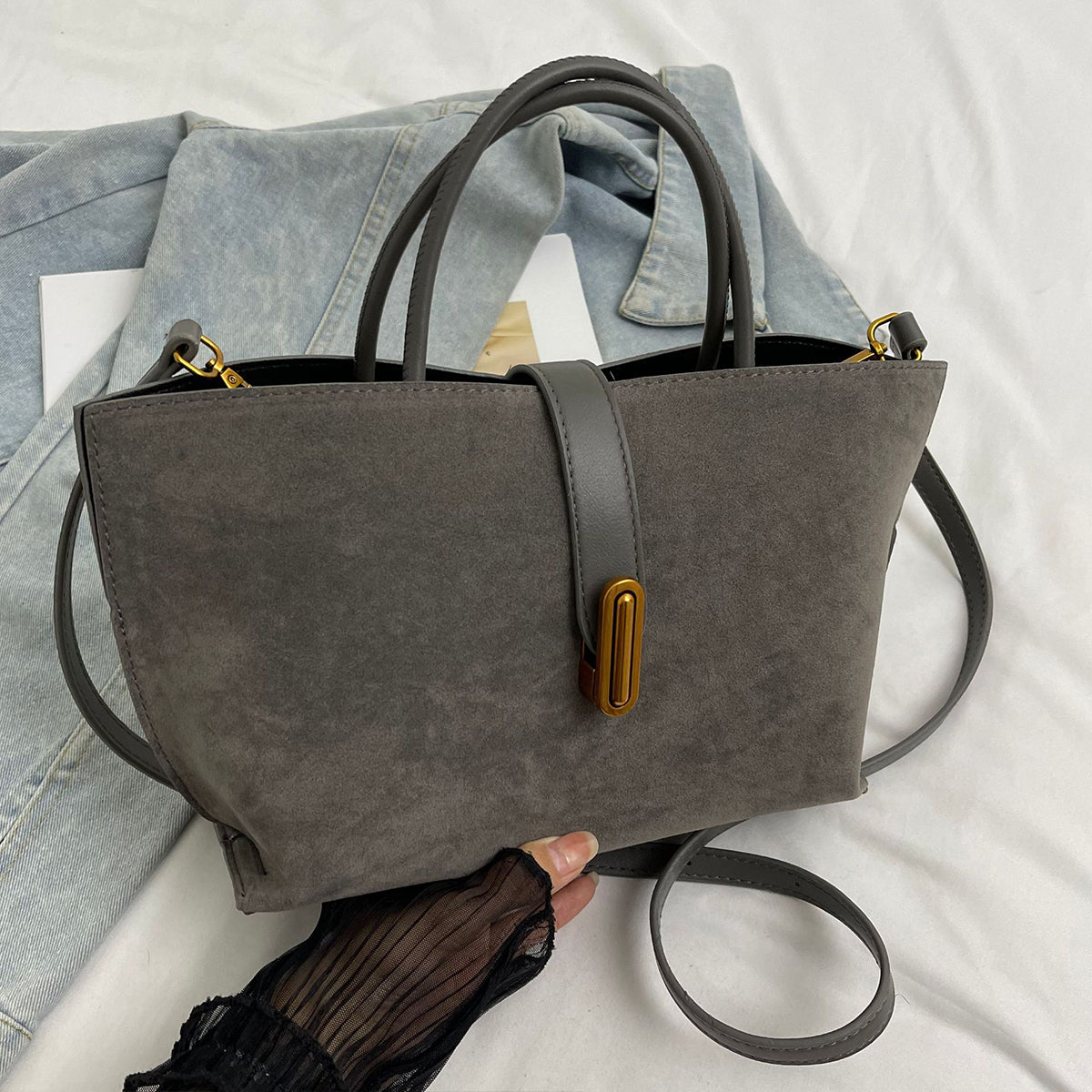 Large Capacity Women Commuter Tote Bag