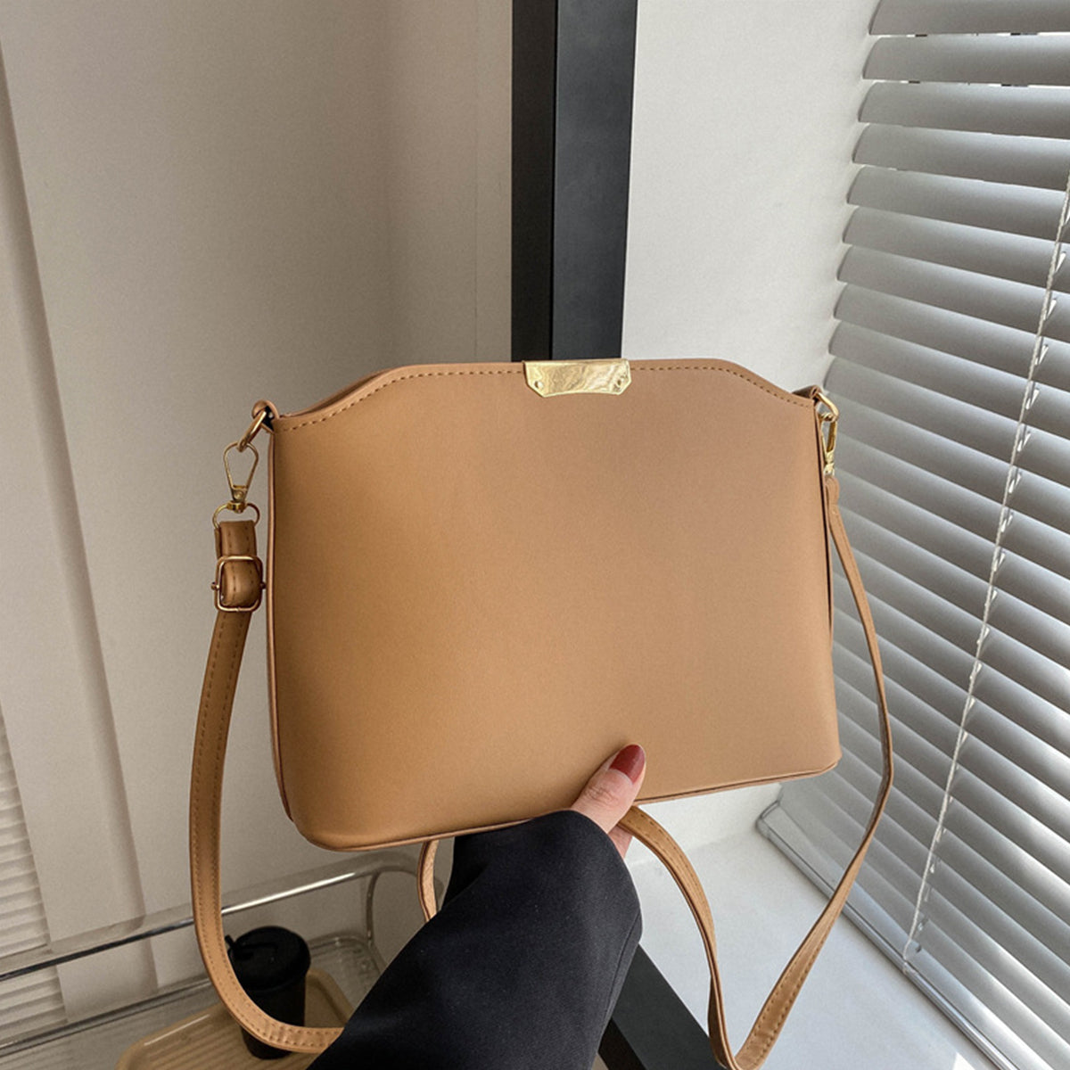 Small Square Bag for Women Casual Simple Crossbody Bag
